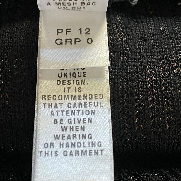 St. John Wool Blend Leopard Knit Cape Poncho | Double Breasted Statement Wrap - Picture 13 of 13